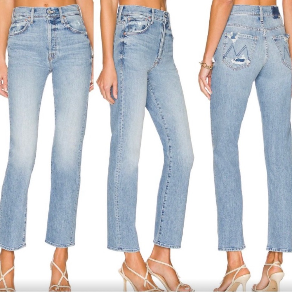 MOTHER High Waisted Hiker Hover Jeans size 26